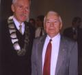 Prezydent dr in. T. Wrona i dr H. Krakowian